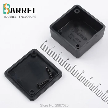 10 ks/veľa 41*41*20 mm plastový kryt pre elektronické projektu okruhu PCB dosky abs spojovacej skrinke senzor rozdelenie zásuvky box