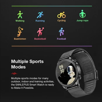 LIGE Smart Hodinky Mužov smartwatch LED Full Dotykový Displej Pre Android iOS Srdcovej frekvencie, Krvného Tlaku Monitor Nepremokavé Fitness Hodinky