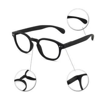 MARE AZZURO Vintage Okrúhle Okuliare, Rám, Číre Šošovky Počítač Okuliare Muži/Ženy Optické Rámy okuliarov na Predpis Okuliare