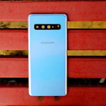 Originálne Náhradné Batérie Zadný Kryt Skla Dverí puzdro Pre Samsung Galaxy s rezacím zariadením S10 5G verzie Telefónu Zadný Kryt Prípade Sklo Backshell
