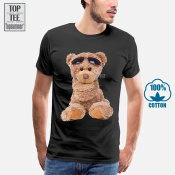 Najnovšie Populárna Tlač Dizajn Macko T Tričko Cool Tričko Mužov Značky Fashion Tričko Roztomilý Medveď Tee Topy 027550