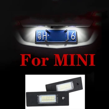 Pre Mini Cooper S Clubman Funguje UCW R55 LCI Krajana R60 Paceman R61 Led špz Osvetlenie, Svetelné Výstražné Svetlá