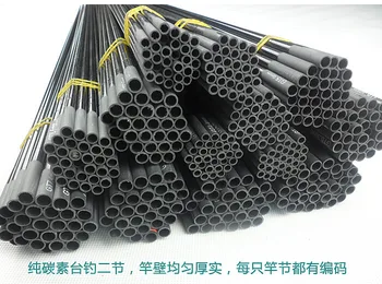 2-18 kusy 45-100 cm rybársky prút tip náhradných dielov Taiwan rybársky prút v plnej veľkosti pevné a duté karbónový prút vlastné príslušenstvo
