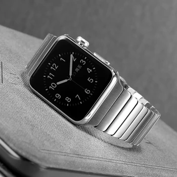 Kovový Remienok Pre Apple Hodinky kapela 44 mm 42mm 38 mm/40 mm wristbelt iwatch 44 mm náramok 40 42 38 mm apple hodinky série 6 5 4 3 2 1