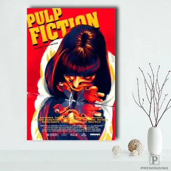 Pulp Fiction Klasické Filmové Quentin Tarantino Vintage Umenie Maľba Zábavné Plátno na Maľovanie Plagátu Obrázky pre Spálňa Decor