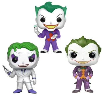 Pôvodné Funko pop Batman Joker Vinyl POP hračky Action & Hračka Údaje Zberateľskú Model Hračky pre Deti