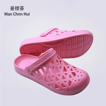 Zdravotné topánky nemocnice papuče dreváky pre ženy lekár ošetrovateľskej príslušenstvo protišmykových EVA Topánky