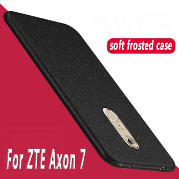 Pre ZTEAxon 7 Prípade Silikónové Pieskovec Mäkké Tpu telefón Chránič zadný kryt na ZTE Axon 7 A2017 prípade 5.5 mäkké, hladké Axon 7 pokrytie