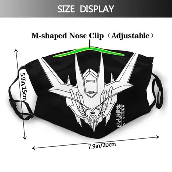 Gundam SuitGundam Mecha Maska Opakovane Anti Haze Proti Prachu Respirátor Masky s Filtrami