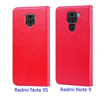 Flip Kožené Telefón puzdro pre Xiao Redmi Poznámka 9S Prípade Peňaženky Kryt pre Xiao Redmi Note9S Prípade Redmi Poznámka 9S 9 Prípadové