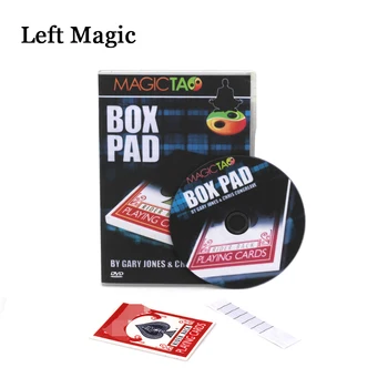 Box Pad (Trikov+DVD) Gary Jones A Chris Congreave Magické Triky, poznámkový blok, ktorý chcete Zmeniť Krabica Magic Rekvizity zblízka Fáze