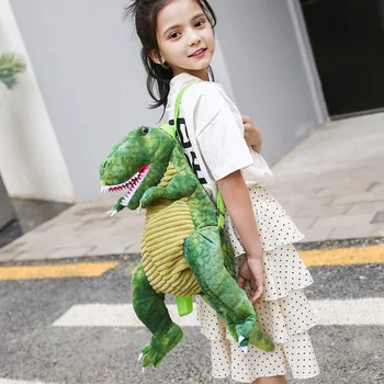 3D Veľké Živé Dinosaura Luxusný Batoh pre Deti Batohy Deti Malé Taška Dievča Roztomilé Zvieracie vzory Cestovné Tašky, Hračky, Darčekové 4 Farby