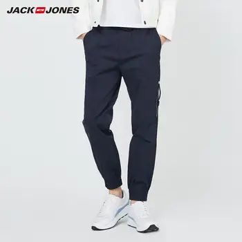 JackJones pánske Strečové Športové Členok-viazané Priamo Bežné Plodiny Jeans| 220114512