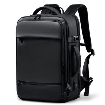NOVÉ Obchodné Batoh Muž Rozšíriteľná Travel Bag Anti-theft Mužov Batoh USB Nabíjanie, Vodotesná 17.3 Palcový Notebook Bagpack