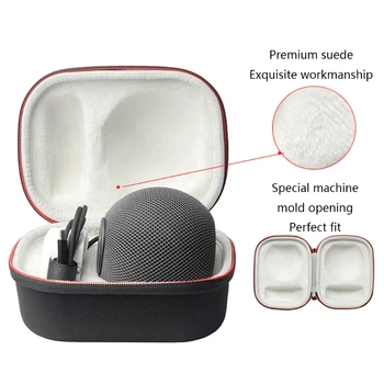 Protiprachová Vonkajšie Cestovné Pevného EVA Prípade Skladovanie Taška Účtovná Box pre HomePod Mini Smart Reproduktor