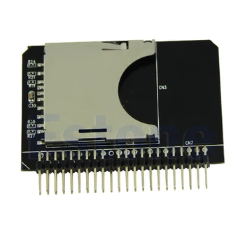 NOVÉ SD/Micro sd Pamäťovú Kartu do 2,5 44pin IDE Adaptér Reader Pre Notebook