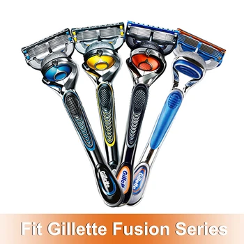 Vymeniteľné Žiletky Fit Gillette Fusion 5 Proglide Proshield Bezpečnosti Žiletku 5 Vrstiev Vymeniteľné Hlavy Jilet