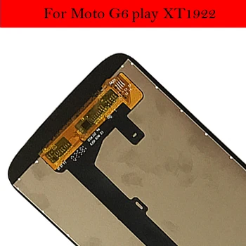 LCD Displej Pre Motorola Moto G6 Hrať LCD Displej pre Moto XT1922 Dotykový Displej Digitalizátorom. Obrazovky Montáž Výmena za Moto G6