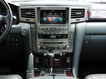 4+64 G Tesla Obrazovke Carplay Pre Lexus LX570 roky 2007-2012 2013 Android Prehrávač, GPS Jednotky Auto Audio Stereo Rádio Rekordér Mapu