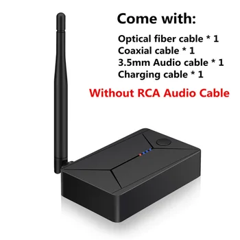 Bezdrôtový Adaptér Bluetooth 5.0 Audio Vysielač 3.5 3.5 mm AUX Jack RCA, USB Koaxiálny Optický Stereo TV PC Slúchadlá