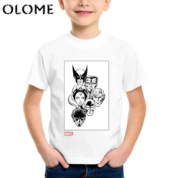 2020 New Kids T-shirt Chlapcov Super Hrdina Tee Tričko Enfant Garcon Módne Batoľa Dievča Oblečenie