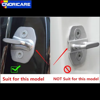Auto Door Lock Spp Kryt Ochranu Vodotesný Prípade 4pcs Na Mercedes Benz Triedy E W213 2016-17 Uhlíkových Vlákien Farba