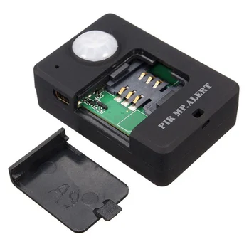 Mini GSM PIR Alarm, Senzor Pohybu, Alarm Infračervené Bezdrôtový GSM Alarm Proti krádeži Detektor s Vysokou Citlivosťou