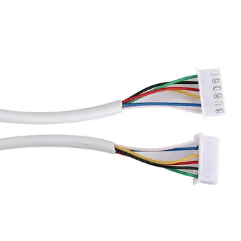 50 M 2.54*6P 6 drôt, kábel pre video interkom Farebné Video Dvere, Telefón, zvonček káblové Komunikačný kábel