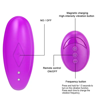 Klitorisu Vibrátory U Shape 10 Frekvencia G-Spot Vibrátor Dual Motorových Sexuálnu Hračku Pre Ženy Silikónové Stimulátor Bezdrôtové Diaľkové Ovládanie