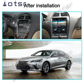 Pre Lexus ES ES240 ES350 2006-2012 Tesla styel Android 9.0 Auto DVD Displej GPS Navigácie Auto Multimediálne Rádio Palyer Vedúci Jednotky