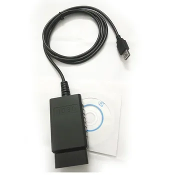2021 Nové ELM327 USB V1.5 Auto Diagnostický Kábel USB Rozhranie Podporuje Všetky OBD2 Protokoly Pre systém Windows ELM 327 USB OBD Skener
