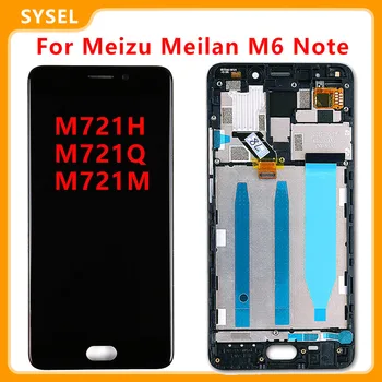 Pre Meizu Meilan M6 Poznámka LCD Displej Digitalizátorom. Displej Dotykový Panel Sklo Senzor Montáž M721H M721Q M721M 1920*1080