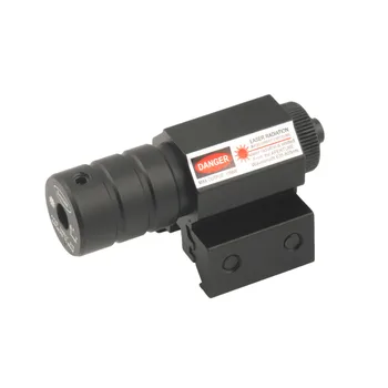 Rôzne Taktické Mini Red Dot Laserový Zameriavač Rozsah Picatinny Mount Nastaviť pre Zbraň Puška Pištole Strieľal Airsoft Puška Rozsah Lovu