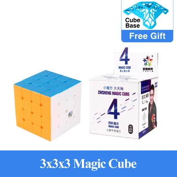 Nové Yuxin Black Kylin 2x2x2 3x3x3 4x4x4 5x5x5 Magic Cube Stickerless Zhisheng Black Kirin Cubo Magico SkewPyra Hračky Pre Začiatočníkov