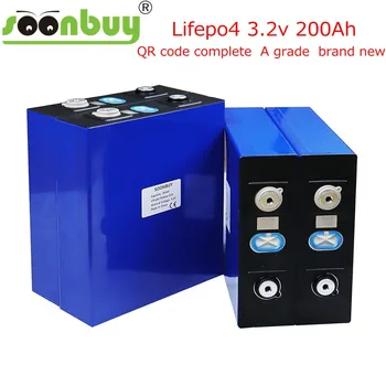 2021NEW Lifepo4 3.2v200ah nové lifepo4 nabíjateľná batéria 3.2v200ah batéria, vhodná pre solárne 12v200ah