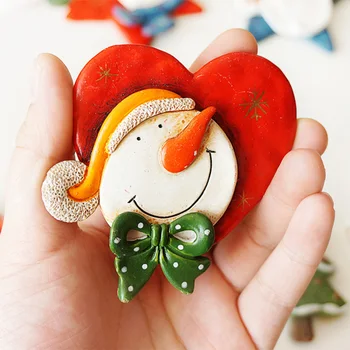 Vianočné Snehuliak Ponožka Star magnety na chladničku tabuľa nálepky Chladnička Magnety svadobné Dekorácie láska darčeky Domáce Dekorácie