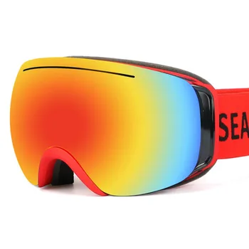 Unisex Vonkajšie Polarizované Lyžiarske Okuliare Dvojitej Vrstvy UV400 Anti-fog Lyžiarske Okuliare Horolezectvo, jazda na Bicykli Snowboard Okuliare
