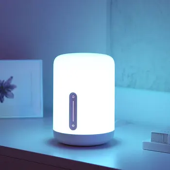 Xiao Mijia Nočná Lampa 2 Mi Smart home Table Svetlo hlasové ovládanie Siri farba nastavovacie práce s Apple HomeKit Mi domov APP