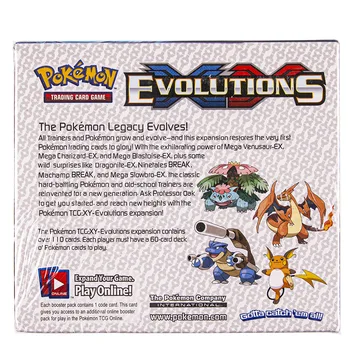 324Pcs Pokemon XY Vývoja anglický Karty Obchodu Hra Karty 36 Tašky Kolekcia Hračiek