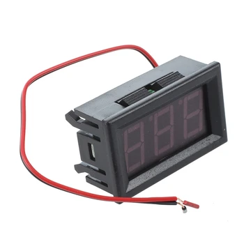 2 ks Mini Červená LED Digitálny Voltmeter Volt na Meter Panel 4.5-30V & 1pcs Meter Panel Voltmeter Ammeter Digitálny Multimeter