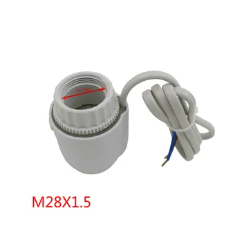 M28X1.5 220V 24V NC ŽIADNY elektrický tepelný pohon hlavu ventilu termostatu potrubie podlahového vykurovania radiátorov