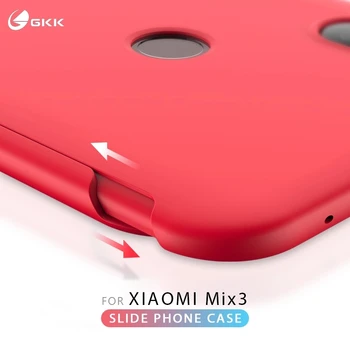 Vysuňte Puzdro pre Xiao Mi Mix 3 4G Case dvojitú Ochranu Brnenie Shockproof Matný Kryt pre Xiao mix 3 Veci Funda Coque