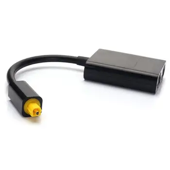 Dual Port Digitálnym Optickým Audio Splitter Kábel Kábel Adaptéra 1 Do 2 Z
