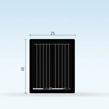 50pcs 3025 DIY Solar Panel Nabíjací Polykryštalických Solárnych Fotovoltaických Panel Solárny generáciu Nabíjačky Batérií
