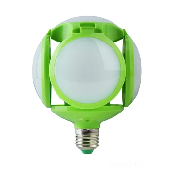 LED futbal bublina lampa super svetlé 40W Biele svetlo Zložené žiarovky