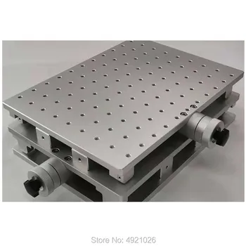 2 Os Pohybujú Tabuľka Prenosné Skrinky Prípade XY Stôl pre Laserové Značenie Rytie Stroj 300x220x90MM 210x150x75MM