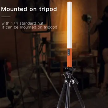 Novo Prenosné Ručné Selfie Vyplniť Mäkkého Svetla, Jasu Nastaviteľné LED Lampa Videa Foto Streľbe Svetla Stick S Diaľkovým