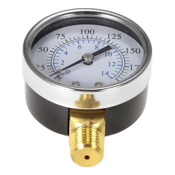 50mm 0~200psi 0~14bar Bazén Filter Tlak Vody Dial Hydraulický Tlak Rozchod Meter Manometer 1/4 NPT, Závit manometre pression