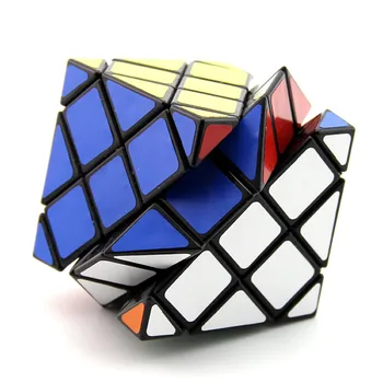 LanLan 8 Os 6 Povrchu Hexahedron Skewbed Magic Cube Profesionálne Rýchlosť Puzzle Relaxačná Vzdelávacie Hračky Pre Deti,