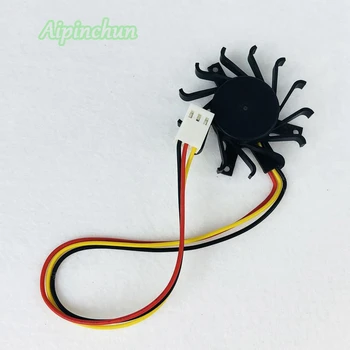 Aipinchun 3Pin Pre POSITX Chladnejšie Chladiaci Ventilátor ND-6010M12B 12V 0.10 A 45mm, 35*35*27mm mäkké router ventilátor